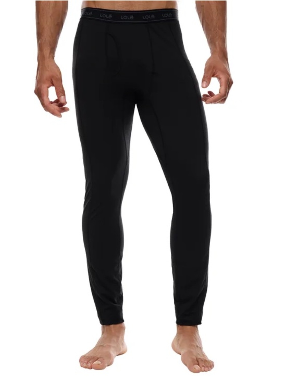 Lole Men's Thermal Base Layer Merino Wool Blend Bottoms